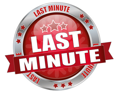 Last-minute presentations are not convincing!