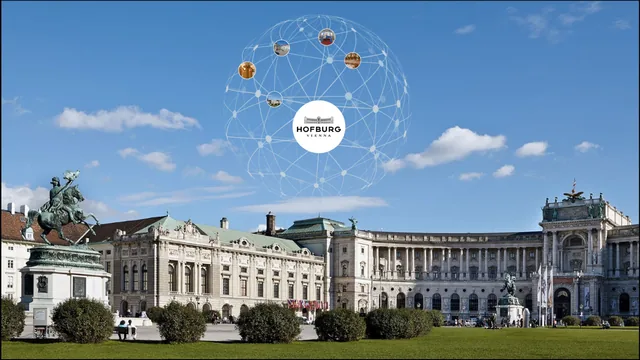 Prezi example Company presentation for Hofburg Vienna: overview