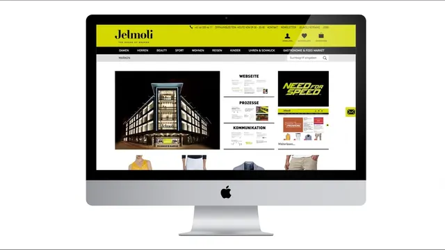 Example: sales presentation for Jelmoli