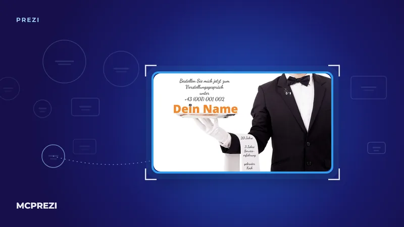 Cover image: Job interview presentation: how to apply with a presentation, with a Prezi example
