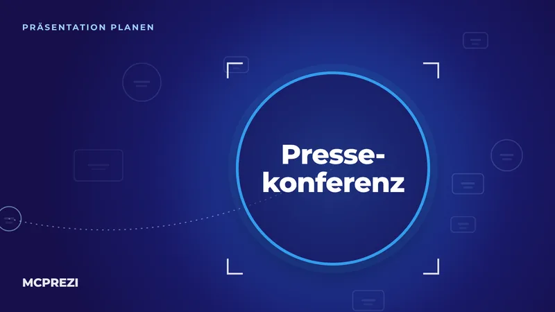 Titelbild: Präsentation für die Pressekonferenz: wie du eine neue Idee vor Presse und Partnern präsentierst