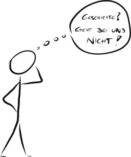 zu-ernsthaft-fuer-geschichte-in-praesentation