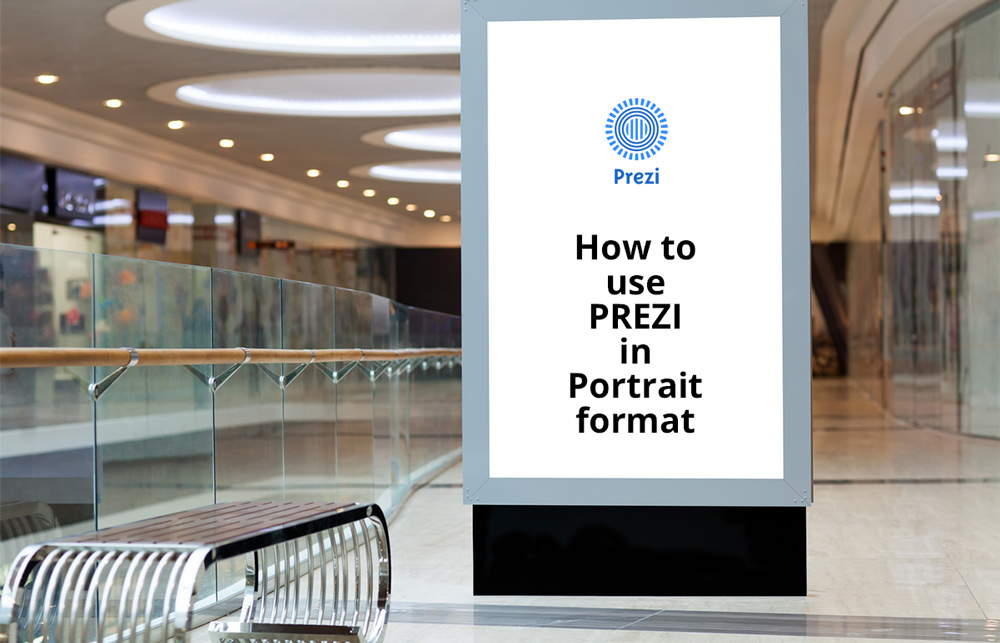 How to use Prezi in Portrait format - 9:16 or 3:4